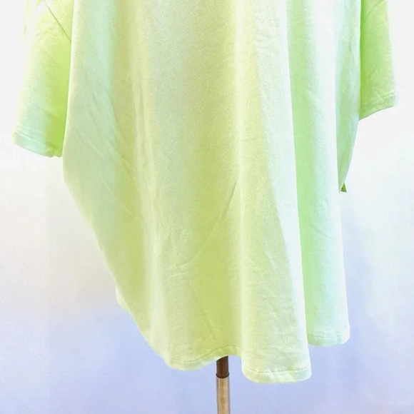 NWT TEK GEAR Women Short Sleeve Crew Neck On the Go Gear Green Shirt Plus Sz 3X - Picture 3 of 12